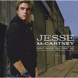 CD JESSE MCCARTNEY-RIGHT WHERE YOU WANT ME