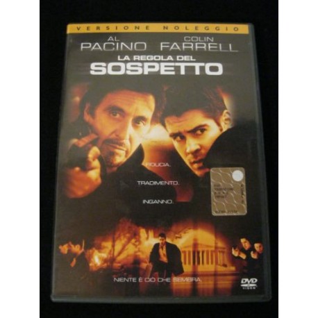 DVD LA REGOLA DEL SOSPETTO