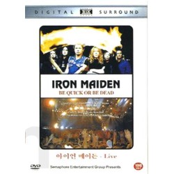 DVD IRON MAIDEN-BE QUICK OR BE DEAD