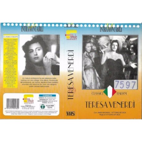 VHS TERESA VENERDI'