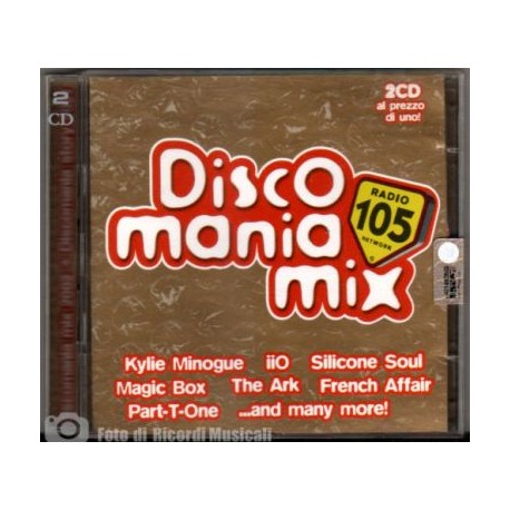 CD DISCO MANIA MIX RADIO 105