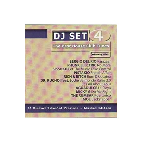 CD DJ SET 4-THE BEST HOUSE CLUB TUNES
