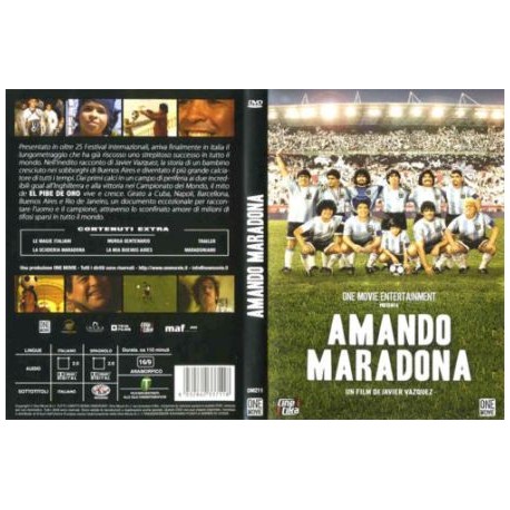 DVD AMANDO MARADONA