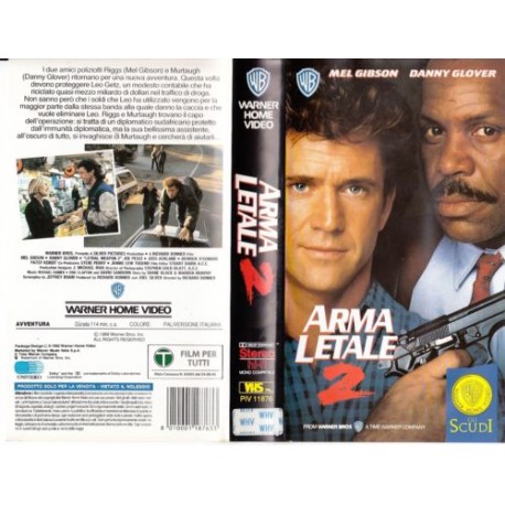 VHS ARMA LETALE 2