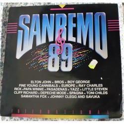LP SANREMO 89 INTERNATIONAL 1989 MADE IN ITALY