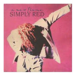 LP SIMPLY RED - A NEW FLAME -