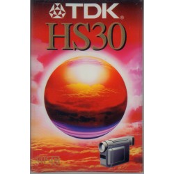 1 CASSETTA VHS-C TDK 30 MINUTI VERGINE VUOTA