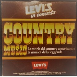LEVI’S IN CONCERTO COUNTRY MUSIC (disco LP 33° giri)