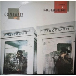 Enrico Ruggeri ‎"Contatti" LP inner insert CGD ‎– CGD 20948