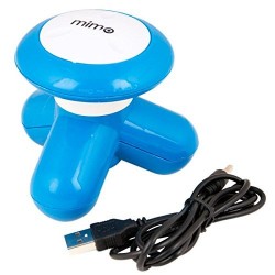MIMO Mini USB o BATTERIA, 3 gambe flessibile Top Massaggiatore Vibrante Corpo-