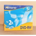 DVD-RW MEMOREX PACK 5 PZ.