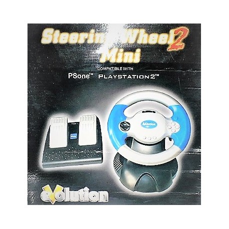 VOLANTE STEERING WHEEL 2 COMP. PS ONE - PS2