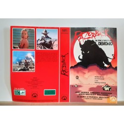 SOLO COPERTINA FASCETTA COVER - RAZORBACK - NO VHS ,DVD