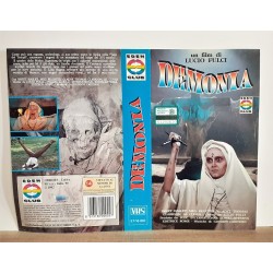 SOLO COPERTINA FASCETTA COVER - DEMONIA - NO VHS ,DVD