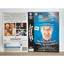 SOLO COPERTINA FASCETTA COVER - HO PERSO LA TESTA PER UN CERVELLO- NO VHS ,DVD