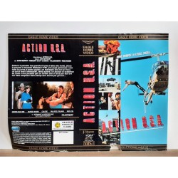 SOLO COPERTINA FASCETTA COVER - ACTION U.S.A. - NO VHS ,DVD