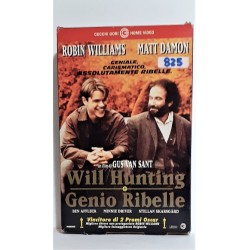 VHS WILL HUNTING - GENIO RIBELLE di Gus Van Sant [CECCHI GORI HOME VIDEO] cartonato