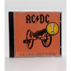 CD AC/DC - FOR THOSE ABOUT TO ROCK -