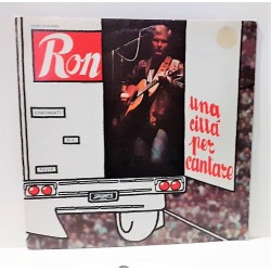 LP RON - UNA CITTA' PER CANTARE - LP VINYL 1980 VERY GOOD - DALLA - DE GREGORI