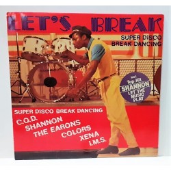 LET'S BREAK - SUPER DISCO BREAK DANCING VINYL RECORD/LP FROM 1983
