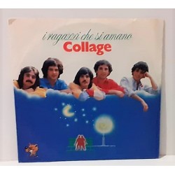 LP 45 7"COLLAGE I ragazzi che si amano Mille volte te 1981 italy