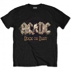 T-SHIRT AC/DC - ROCK OR BUST - taglia M
