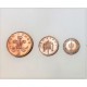 Kit tre Monete 2 penny   - 1 penny   - 1/2 penny   - Elisabetta II UK